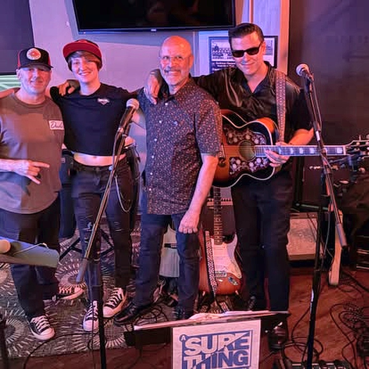 A Sure Thing band lineup